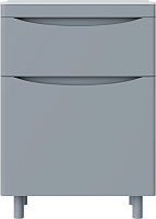 Vivon Тумба под раковину Ostin 60 напольная серая матовая