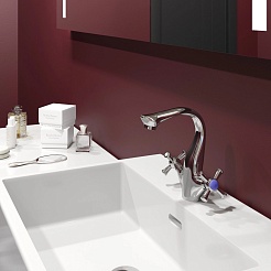 Mixline Смеситель для раковины 1/2 керамический ML10-04 под гайку (без подводки) – фотография-2