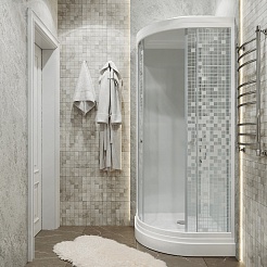 Triton Душевая кабина Стандарт 90/90 А с полочкой Щ0000061840 – фотография-4