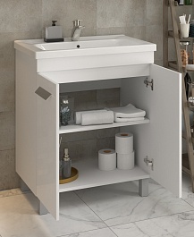 Vigo Тумба с раковиной Nova 700 белая – фотография-6