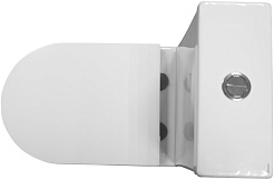 Azario Унитаз-моноблок Velluto AZ-6281 безободковый с бачком с сиденьем микролифт белый – фотография-7