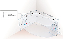 1ACReal Акриловая ванна Marseille 140x100 L – фотография-11