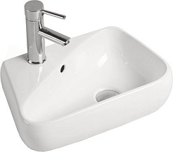 SantiLine Раковина 45 L SL-2017R белая – фотография-1