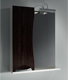 Какса-а Мебель для ванной "Каприз 65" L венге – фотография-3