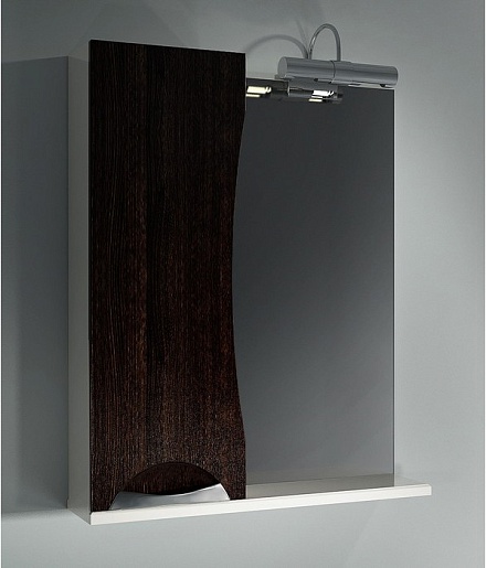 Какса-а Мебель для ванной "Каприз 65" L венге – картинка-3