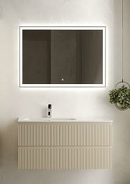 Sancos Мебель для ванной Snob R 100L beige soft – фотография-1