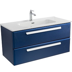 BelBagno Мебель для ванной Eco Cer-N 100 CZR-8095-100 sapfiro ручки сатин – фотография-3