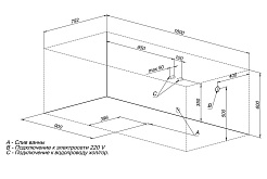 Aquanet Акриловая ванна Amelia 180x80 – фотография-10