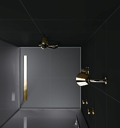 BERGES Wasserhaus Душевой лоток B1 Keramik 500 092016 золото глянец – фотография-2