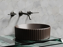 Ceramicanova Мебельная раковина Element 36 CN6057MDB тёмно-коричневый матовый – фотография-7