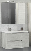 Comforty Мебель для ванной Бремен 90 дуб белый