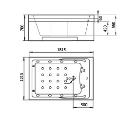 Gemy Акриловая ванна G9061 K L – фотография-4