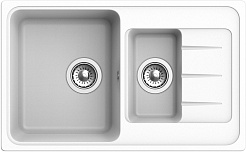 Ewigstein Мойка кухонная Elegant 60KF иней – фотография-3