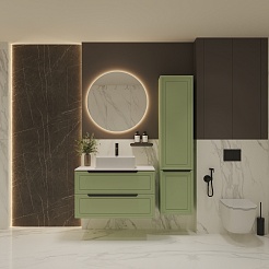 Зов Шкаф-пенал Севилья 35 фисташковый – фотография-2