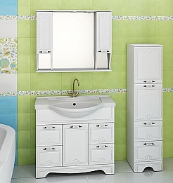 Runo Тумба с раковиной Кантри 85 – фотография-2