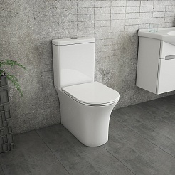 Owl 1975 Унитаз-компакт Eter Cirkel-G с сиденьем DP микролифт – фотография-6