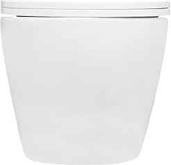 Azario Унитаз подвесной Blanco AZ-9003WT безободковый белый – фотография-5