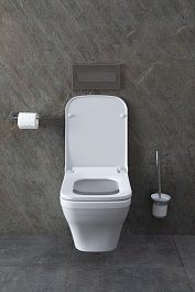 Allen Brau Чаша подвесного унитаза Infinity 4.21011.20 белый глянец – фотография-15