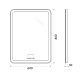 BelBagno Зеркало SPC-MAR-600-800-LED-TCH-RAD – картинка-14