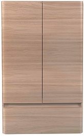 Style Line Шкаф навесной Атлантика 100 с ящиком, ясень перламутр – фотография-1