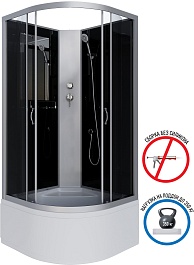 Niagara Душевая кабина Classic NG-2509-14BK – фотография-1