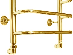 Domoterm Полотенцесушитель Стефано П8 400x800 золото – фотография-3