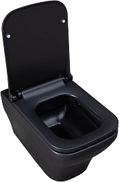 Allen Brau Чаша подвесного унитаза Infinity 4.21011.31 чёрный матовый – фотография-13