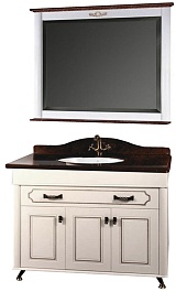 Водолей Тумба с раковиной "Изабель 110" F-2 коричневая – фотография-5