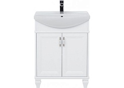 Aquanet Тумба с раковиной Валенса NEW 65 белый – фотография-3