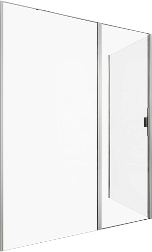 Allen Brau Душевой уголок Priority 160x100 3.31038.BA/3.31047.BA серебро браш – фотография-6