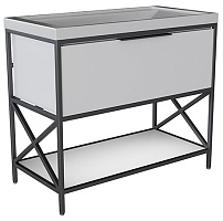 Mixline Тумба под раковину Бруклин 100 белая