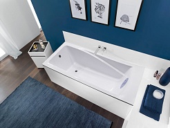 Marmo Bagno Ванна из литьевого мрамора София 170x80 – фотография-6