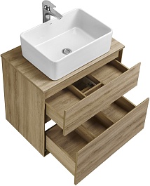 Акватон Мебель для ванной Либерти 60 Mila 50 дуб эльвезия – фотография-4