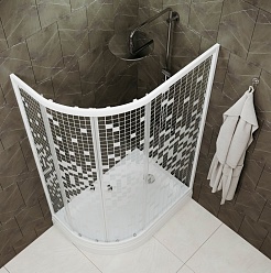 Triton  Душевой уголок Коралл А 120x80 R – фотография-3