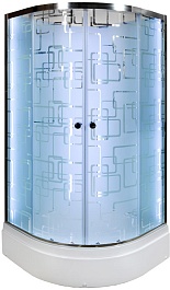 DTO Душевая кабина EM2710N LED с гидромассажем без крыши – фотография-2