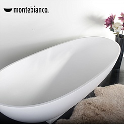 Montebianco Ванна из акрилового камня Canotto Uno – фотография-7