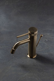 Allen Brau Смеситель для биде Priority 5.31A04-GB (с донным клапаном) золото – фотография-9