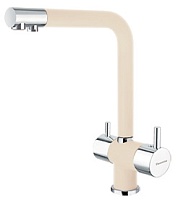 Florentina Смеситель "Арес AV" шампань для кухонной мойки