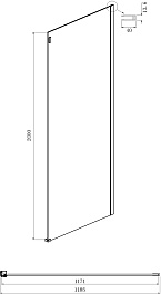 Ambassador  Душевой уголок Benefit 140x120 19021203HB-120HB – фотография-4