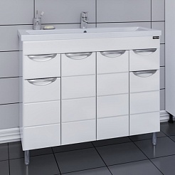 СанТа Тумба с раковиной Родос 100 – фотография-1