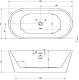 ABBER Акриловая ванна AB9203-1.6 160x80 – фотография-8