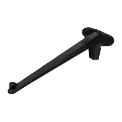 Лобня Кронштейн чугунный 24 см к умывальнику  – фотография-1