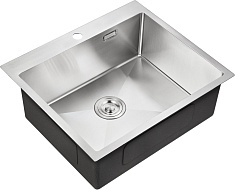 Milacio Мойка кухонная Denia 59 Steel нержавеющая сталь