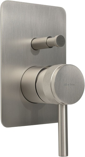 Allen Brau Смеситель для душа Priority X2 5.31011-BN (с внутренней частью, 2 выхода) никель браш – фото-1