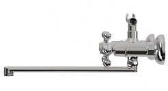 Mixline Смеситель для ванны и раковины 1/2 керамический ML07-02 – фотография-3