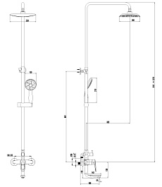 Lemark Душевая система Omega LM3162C – фотография-2