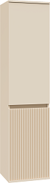 Brevita Шкаф пенал Enfida 40 R с б/к бежевый – фотография-10