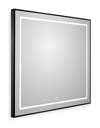 BelBagno Зеркало SPC-KRAFT-800-800-LED-TCH-WARM-NERO – фотография-2