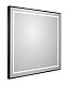 BelBagno Зеркало SPC-KRAFT-800-800-LED-TCH-WARM-NERO – фотография-12