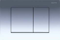 Aquatek Унитаз подвесной Вега AQ1905-00 в комплекте с инсталляцией Standard INS-0000012 с клавишей смыва KDI-0000010 глянцевый хром и крепления KKI-0000002 – фотография-4